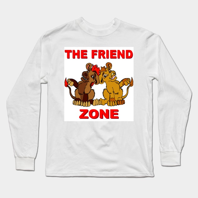 The Friend Zone Long Sleeve T-Shirt by RockyHay